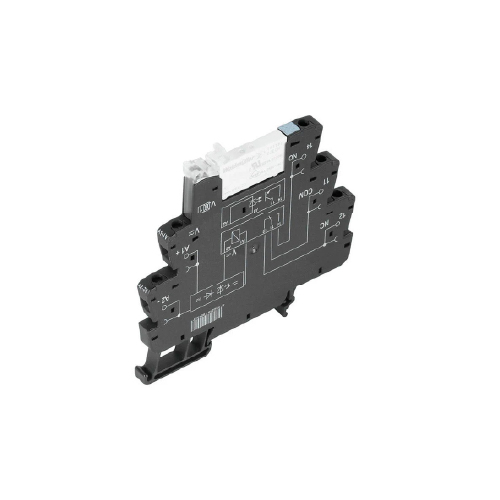 RELE INTERFASE 1 INV. 6A  ANCHO 6 MM 24 Vcc TRS 24VDC 1CO